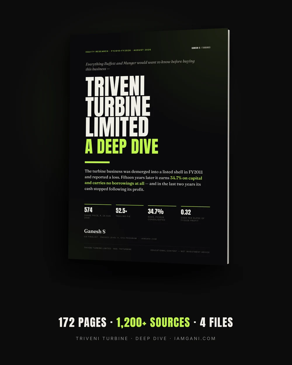 Triveni Turbine Limited — A Deep Dive, cover